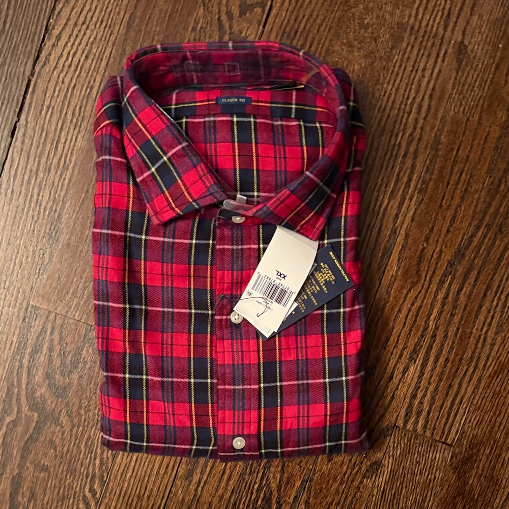 Polo by Ralph Lauren Red and Blue Plaid Shirt